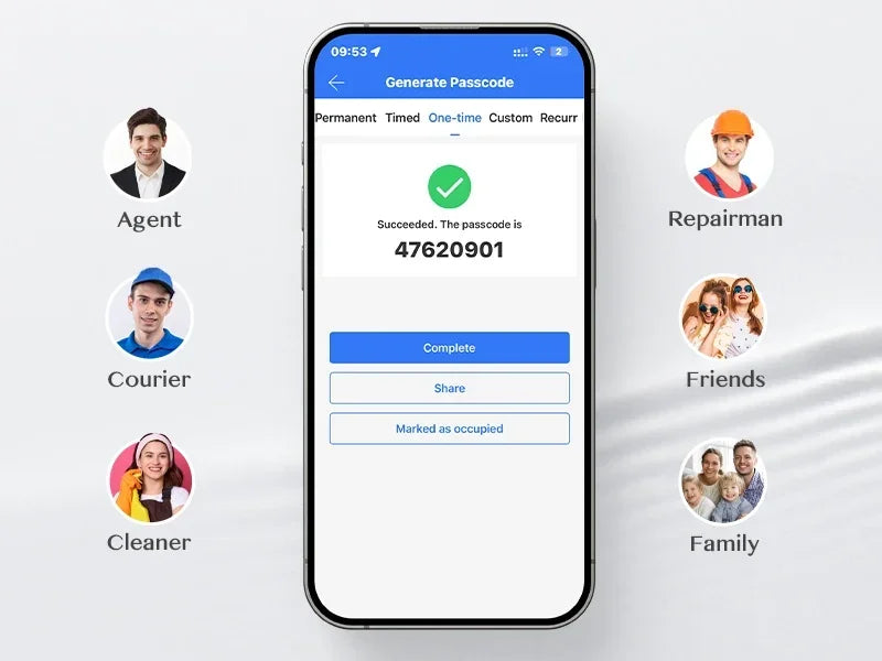 EU Warehouse Smart Fingerprint Door Lock TTLock WiFi – App, Keyless, Password, Card & Mechanical Key – Home, Hotel, Office, Airbnb