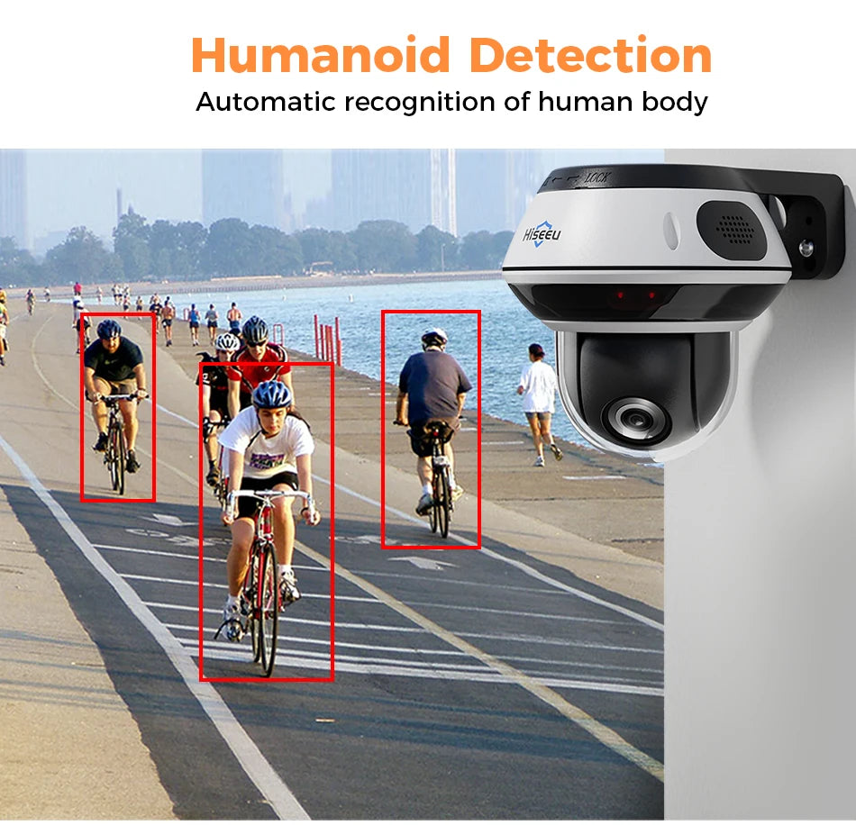 6MP Vandal-Proof PoE IP Dome Security Camera with Zoom