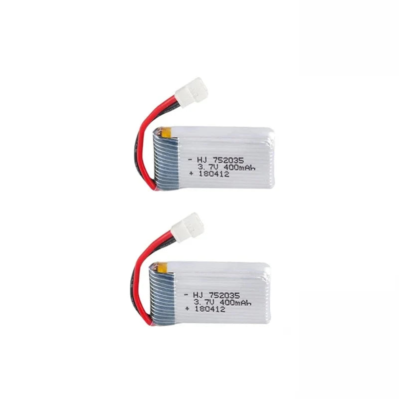 3.7 V 400 mAh RC-batteri och laddare - alternativ