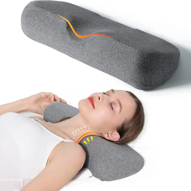 Cervical Memory Foam Contour Pillow for Side Sleepers