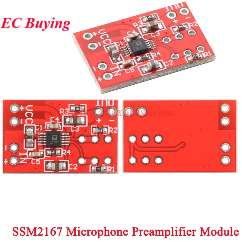 SSM2167 Microphone Preamplifier Module