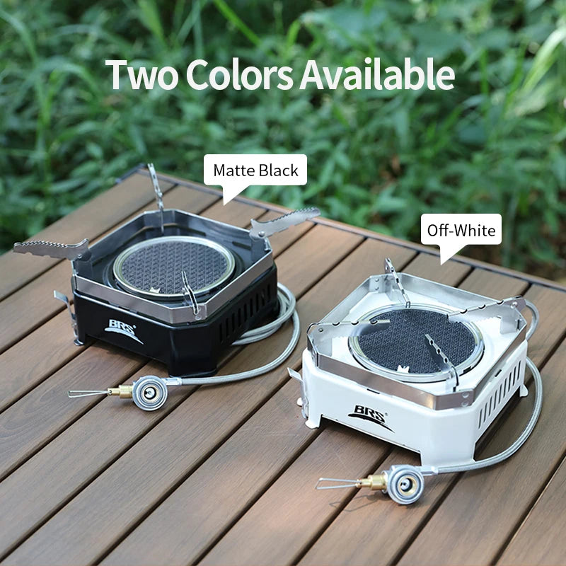 BRS-K007 Infrared Split Gas Stove with Piezo Ignition
