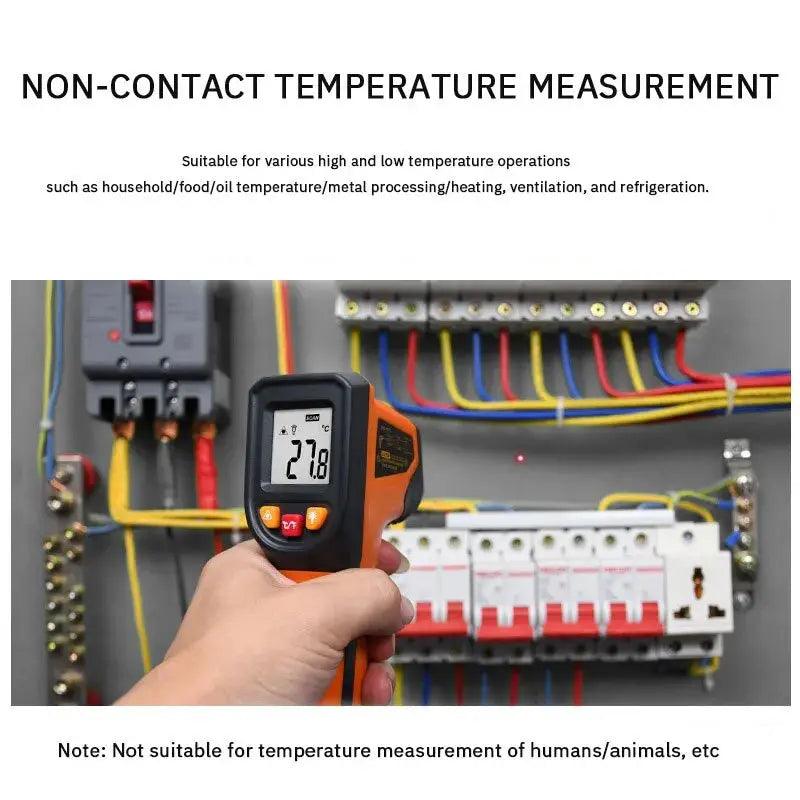 NJTY T400 T400A T600 T600A Digital Infrared Thermometer Laser Thermometer Non Contact Laser Thermometer Industrial Tool Spy-shop.com