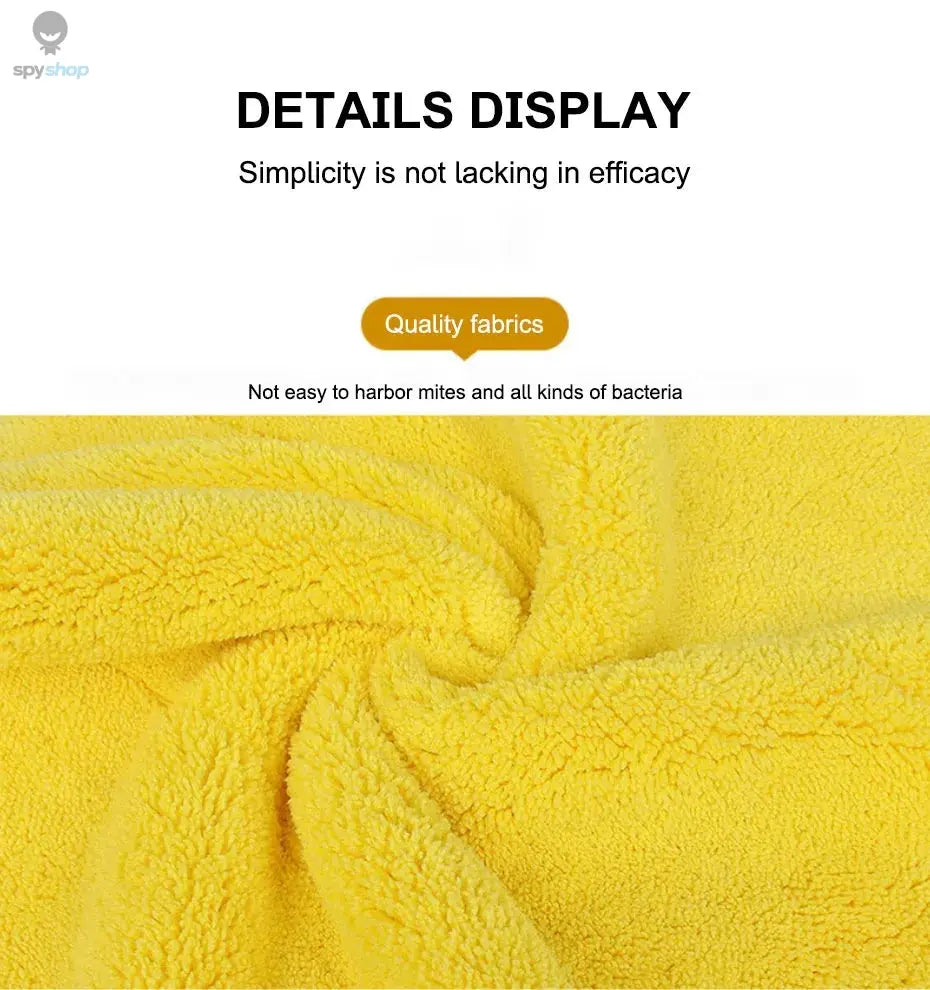 SEAMETAL High-end Microfiber Towel Car Wash Towel Detailing Cleaning Cloth Car Wash Drying Towel Car Absorbent Cleaning Products 