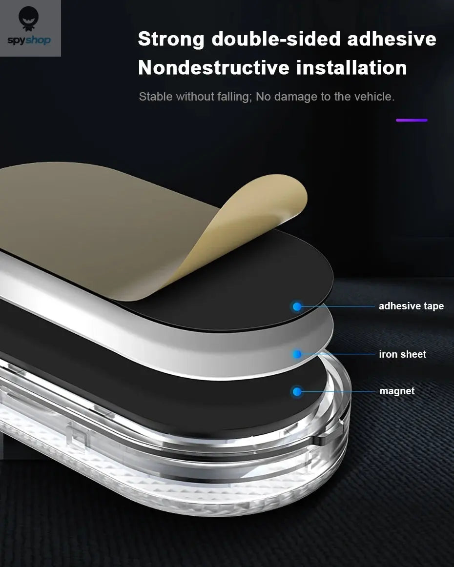 SEAMETAL Mini Touch Light for Car USB Rechargeable Led Light Magnetic Reading Lamp Gentle Illumination for Car Floor Trunk Hood Spy-shop.com