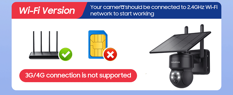 SHIWOJIA WIFI Wireless PTZ Solar Camera 4G SIM 4MP Outdoor Solar Panel Two Way Audio Security Protection CCTV Camera Battery Cam 