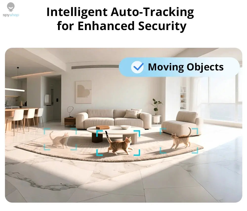 SONOFF CAM PT2 Smart Home Security Camera Smart Night Vision 360° Panoramic View Remote HD Monitoring with Real-Time Interaction Spy-shop.com