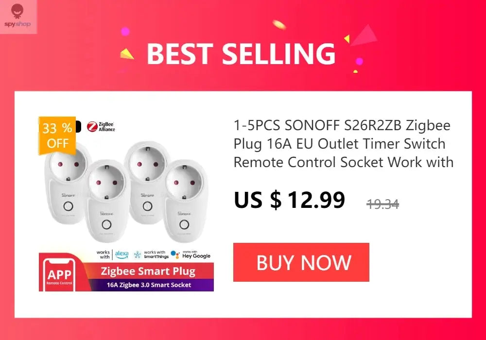 SONOFF ZB Dongle-P Zigbee 3.0 USB Dongle Plus Universal Zigbee Gateway Support via ZHA or Zigbee2MQTT Sonoff Zigbee Series Spy-shop.com