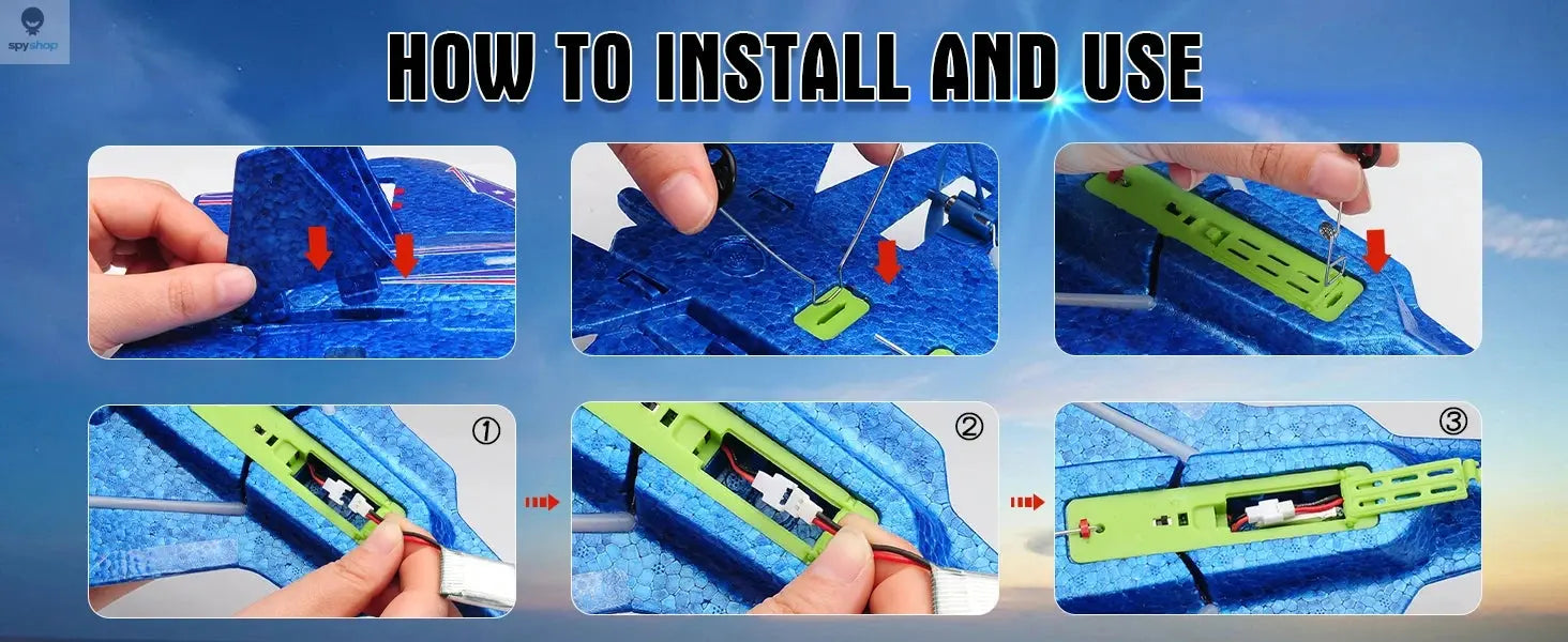 SU35 RC Plane FX620 FX820 2.4G Remote Control Flying Model Glider Airplane With LED Lights Aircraft Foam Toys For Children Gifts Spy-shop.com