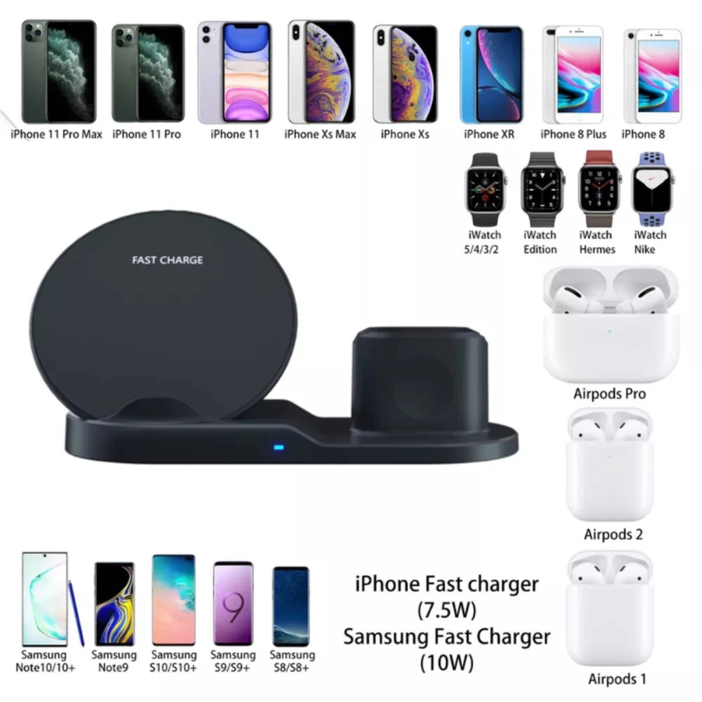 1080P HD WIFI Mini Camera Wireless Charger Camera Mobile Phone Charging Stand Camera Motion Detection Home Security Nanny Camera Spy-shop.com