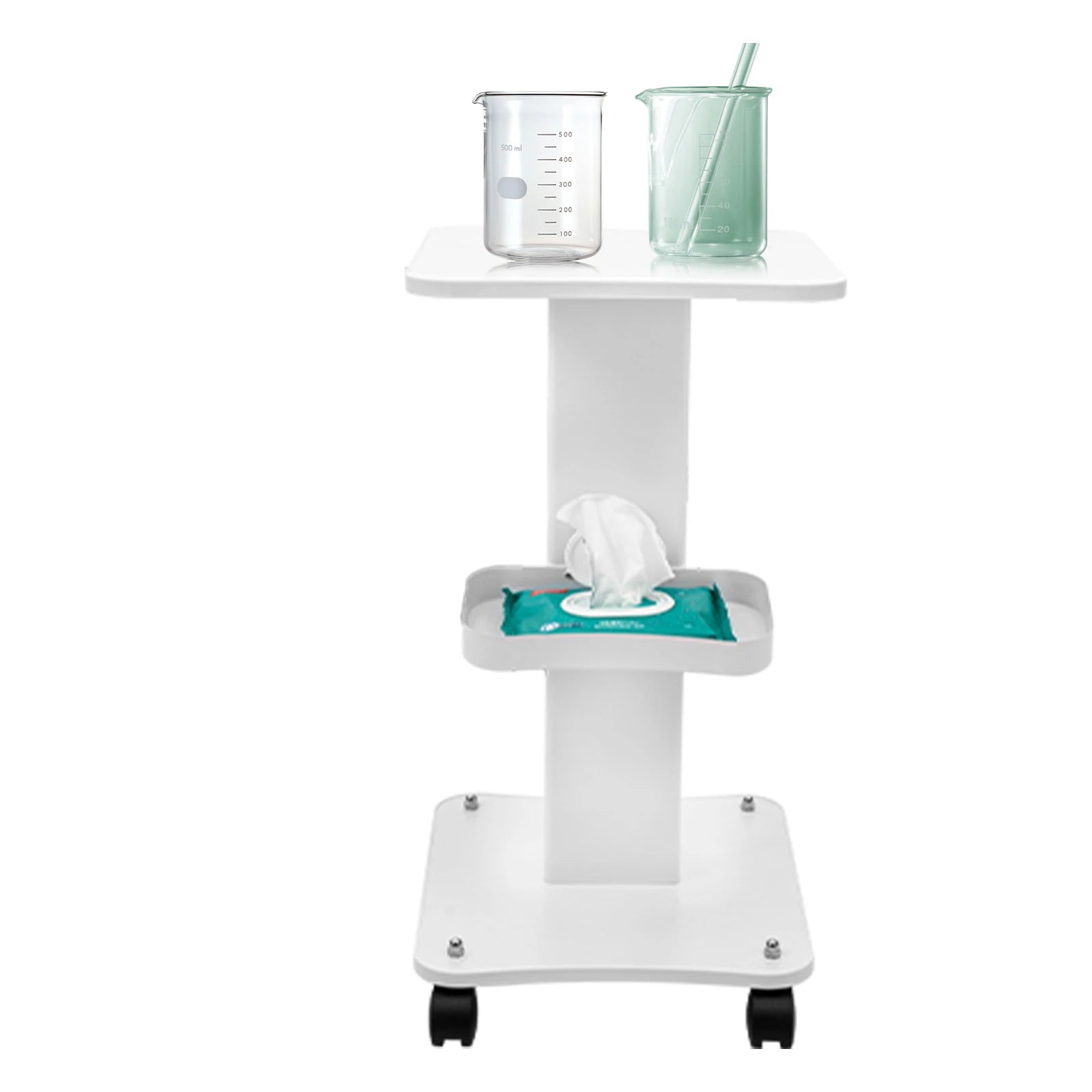 Multifunctional Beauty Cart with Wheels – 88lb Capacity Storage Trolley