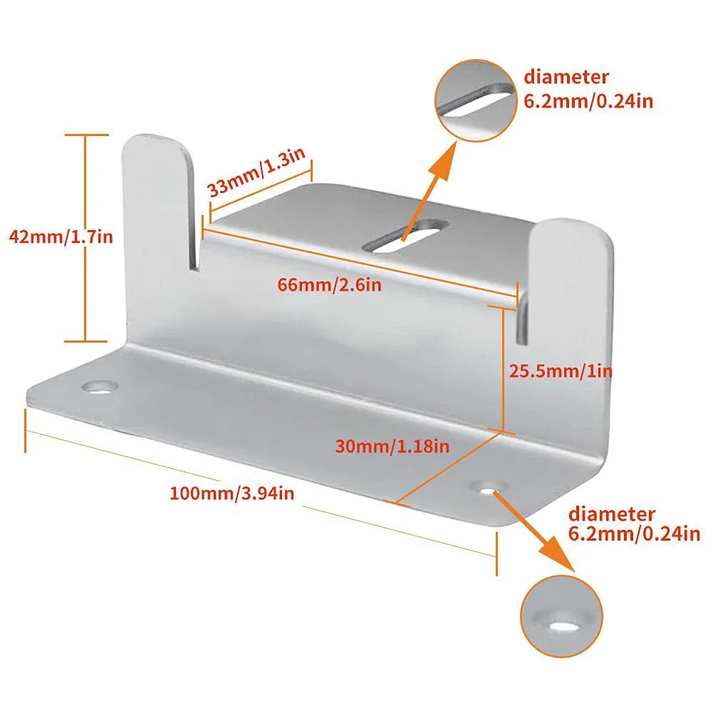 Aluminium Solar Panel Z-Bracket Mounting Kit