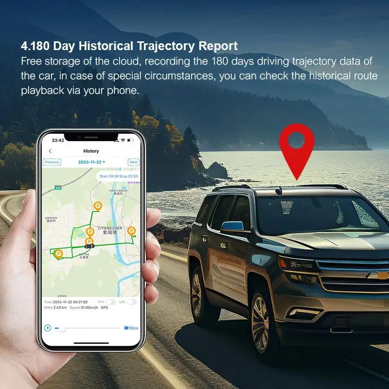 9-90V Relay GPS Tracker Car Motorcycle ACC Status DK09 4G Tow Away Power Off SMS Alarm Shock Move Call Cut Oil
