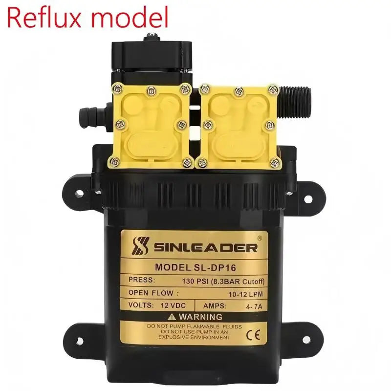 12V 7A 10L/min High Pressure Agricultural Electric Water Pump Water Sprayer Pumps Dual-Core Power Agricultural Electric 