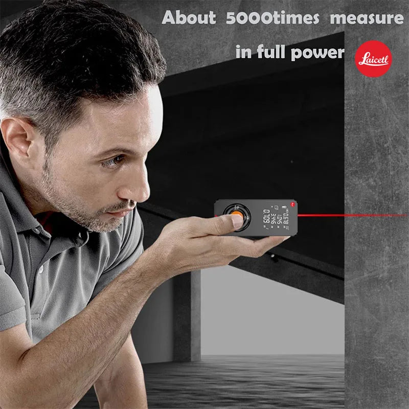 Rechargeable Laser Distance Meter - Range Options