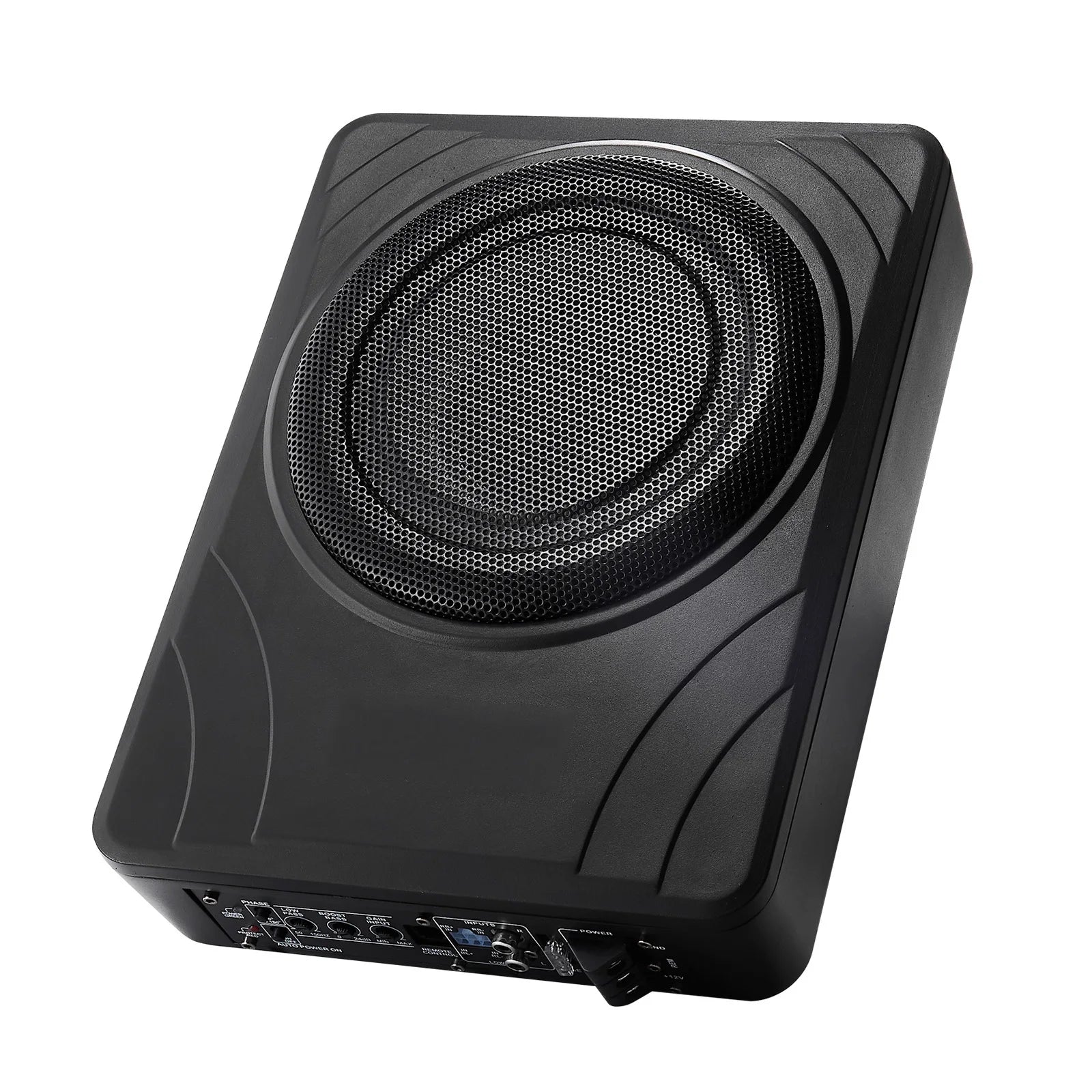 Subwoofer per auto da 8" sotto il sedile con amplificatore integrato 240W di potenza di picco