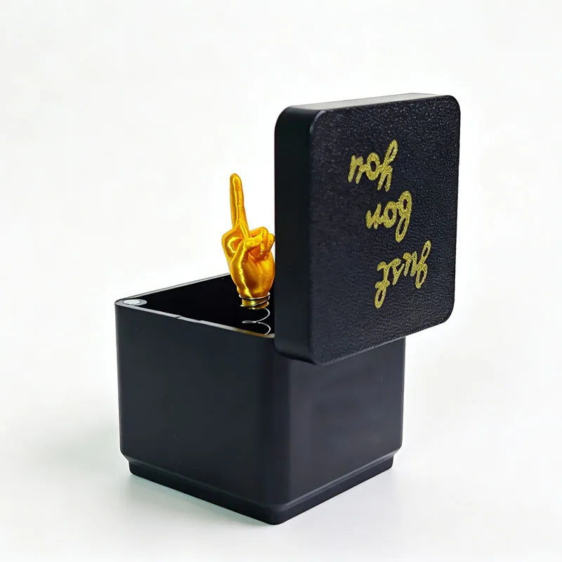 Overraskelse Mellem-finger Gaveboks Prank