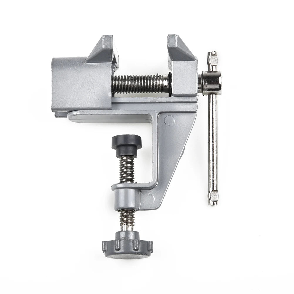 Mini Clamp-On Bench Vise, Aluminium Alloy
