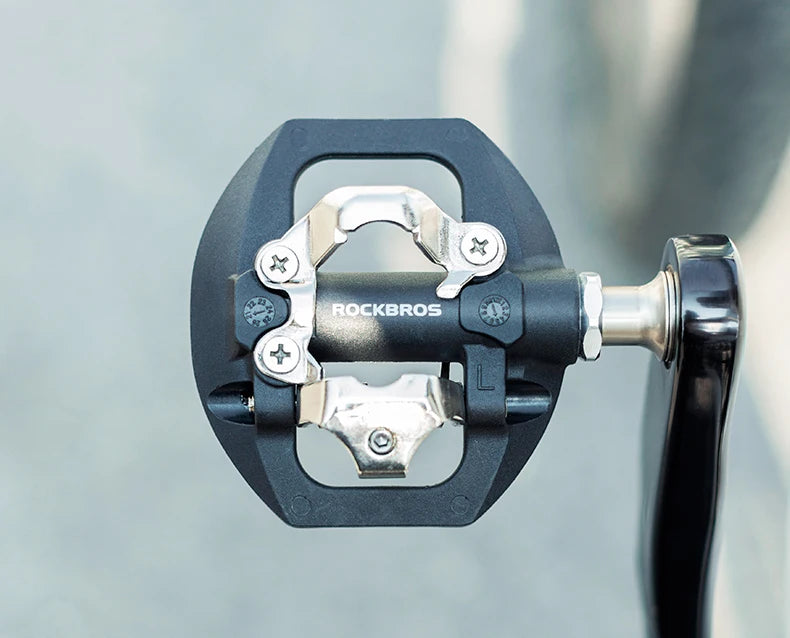 Dual-Purpose Bicycle Pedals with Sealed Bearings