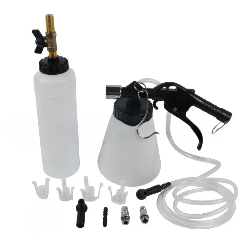 1L 0.75L Bil bromsvätskeutlopp hydraulisk pumpningsvätskepump kit oljebyte rensning tankrör reparation verktyg lastbil motorcykel