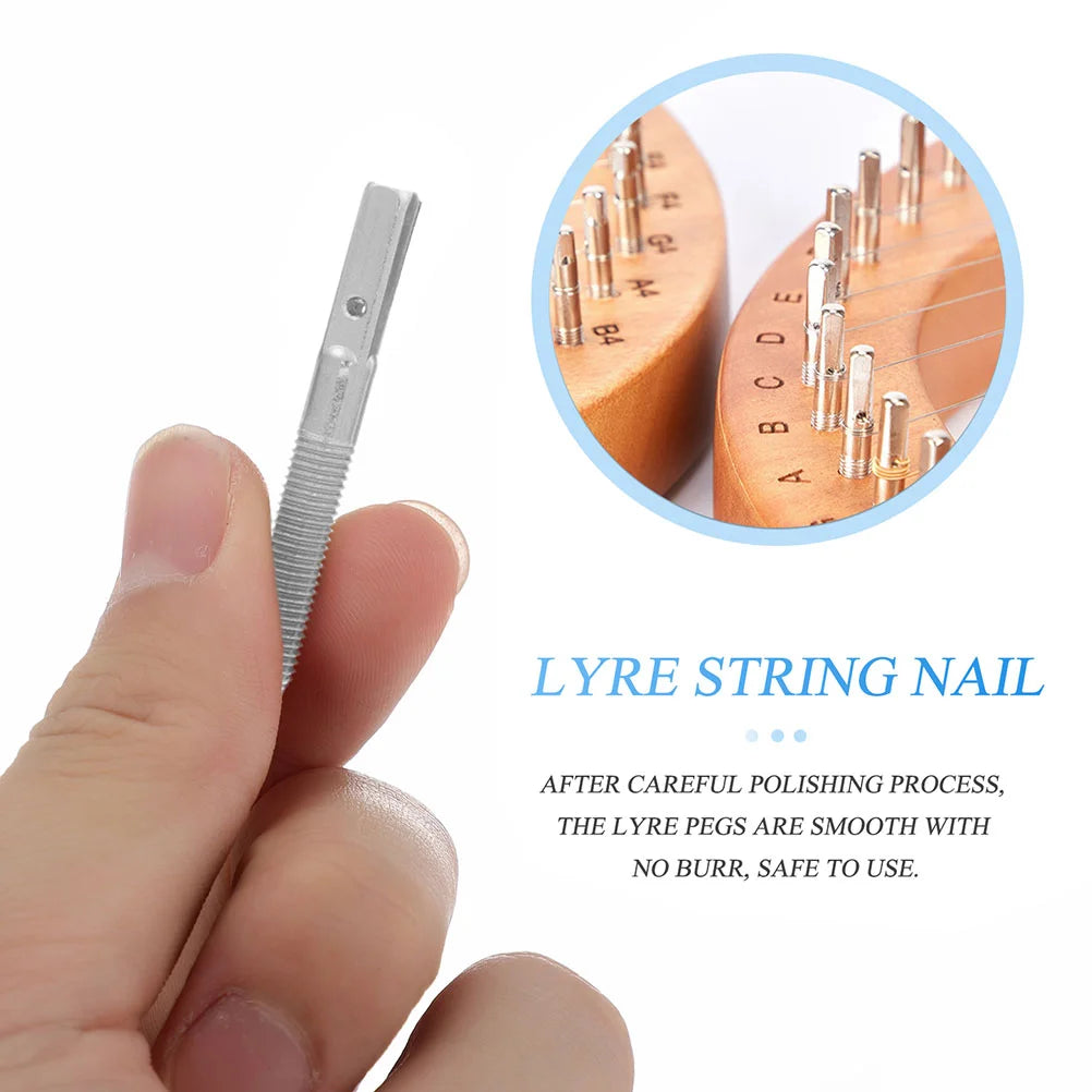 Juego de cuerdas de la laúd y hardware de afinación con llave