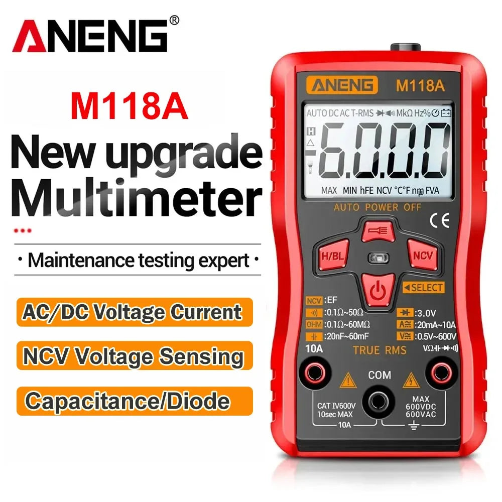 M118A Auto-Range Digital Multimeter
