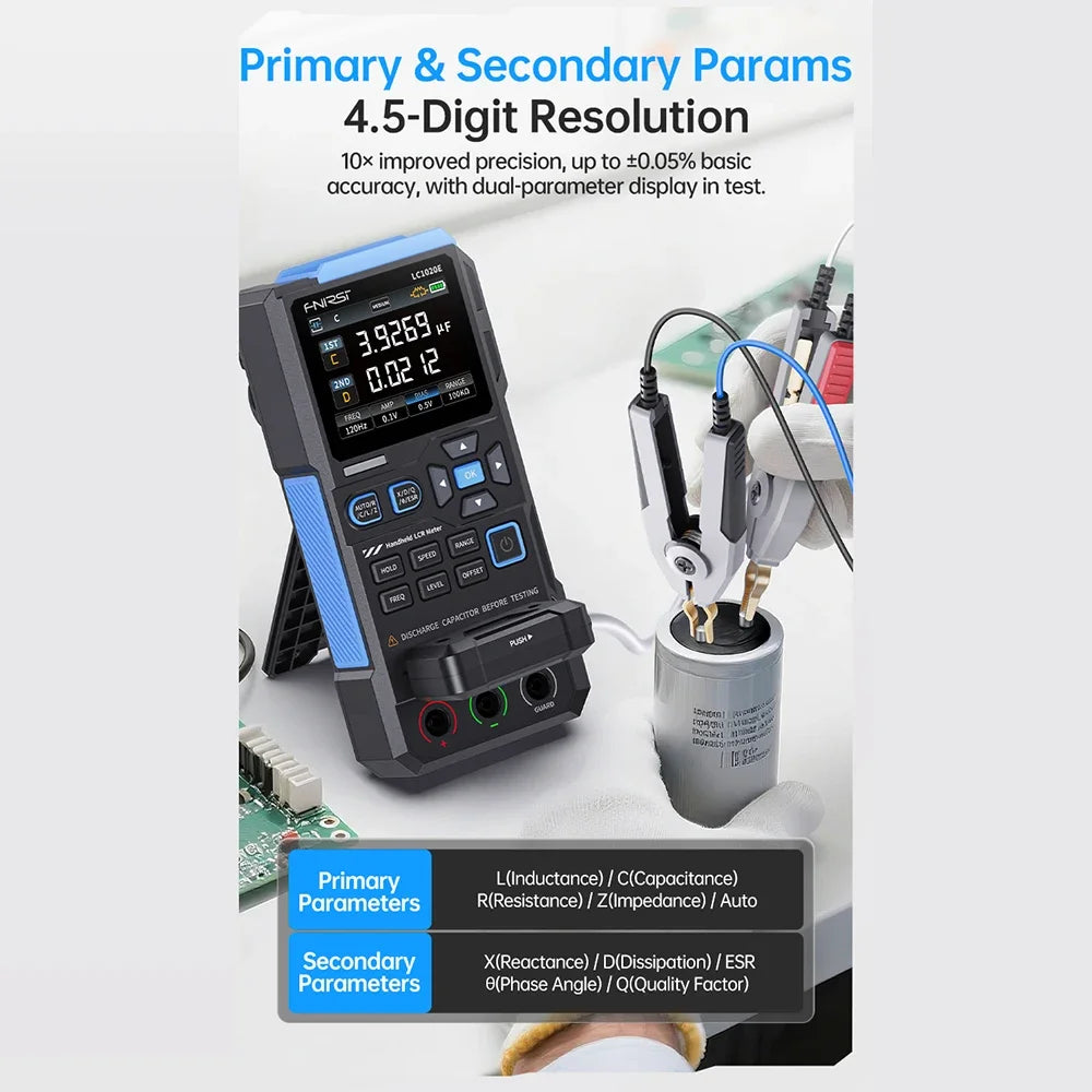 LC1020E Portable LCR and ESR Meter