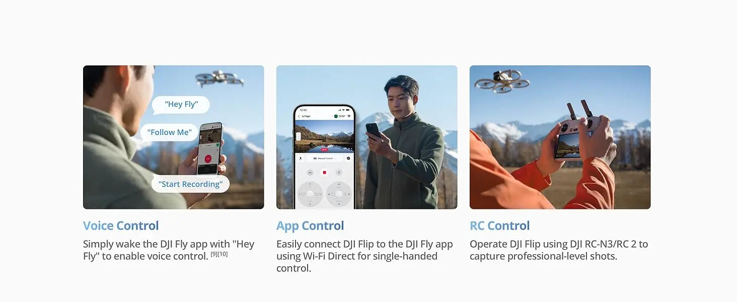 DJI Flip Camera Drone with 4K Stabilized Flight