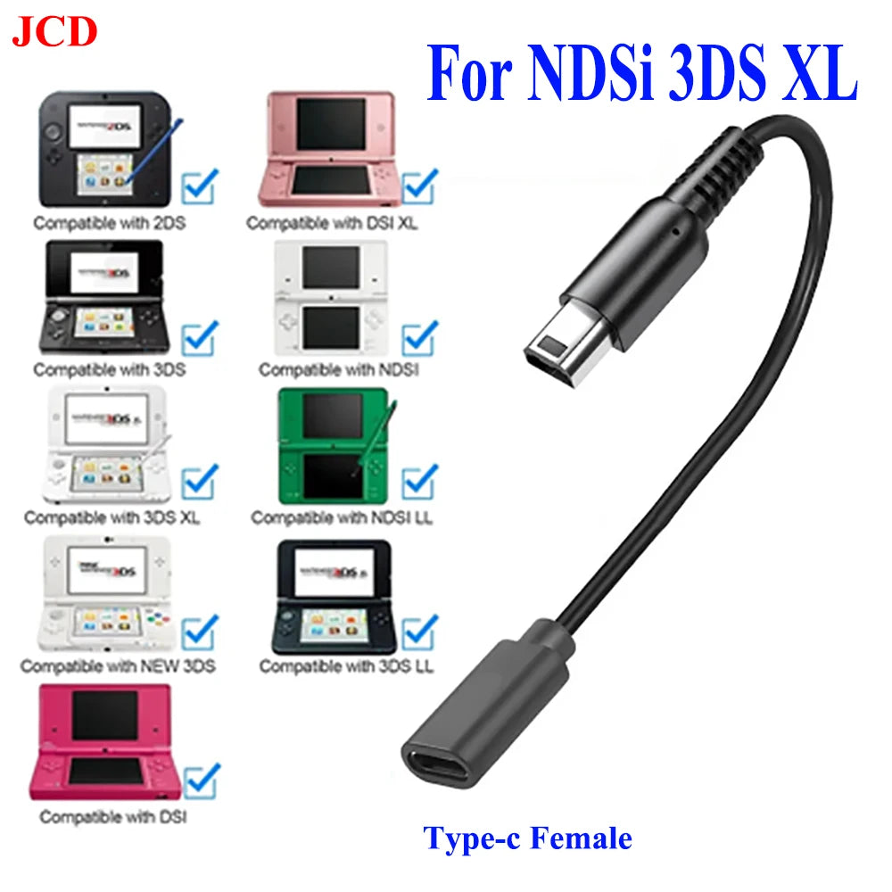 USB-C Charging Cable for Compatible Nintendo Handhelds
