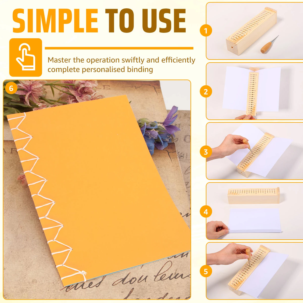 Houten Boekbindkraag Kit — Drie Toolset Opties