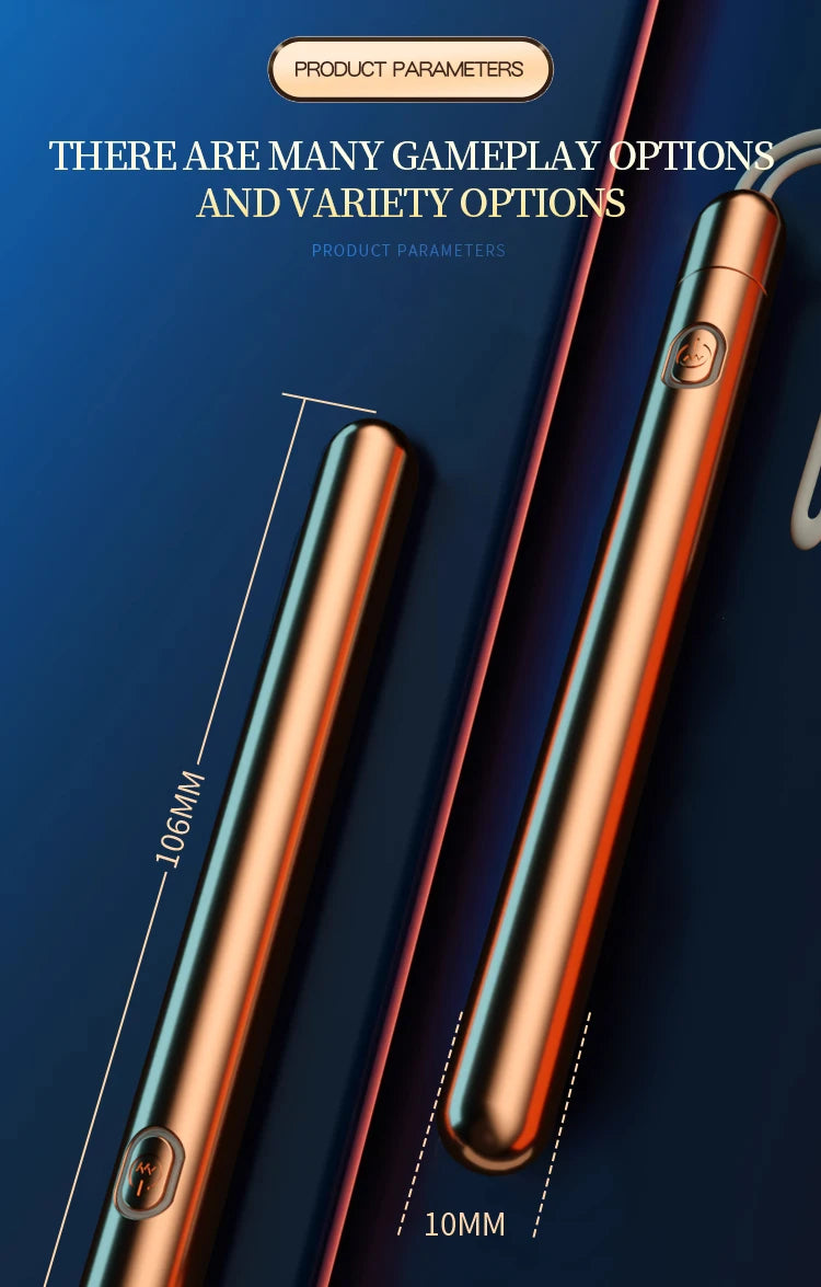 İnce Vibratör Paslanmaz Çelik Mini Uyarıcı