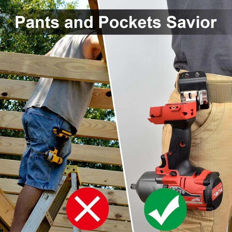 Clip-On Belt Tool Holder