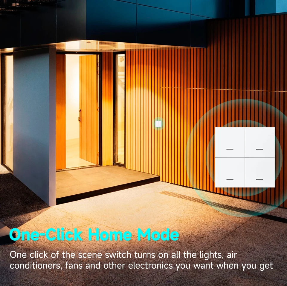 Tuya Zigbee Scene Switch - One to Four Gangs
