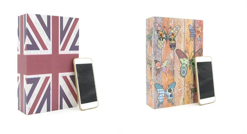 Hidden Book Safe Box with Lock for Cash, Keys & Valuables