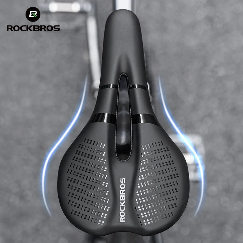 Ergonomické cyklistické sedlo, pohodlné kožené sedadlo na cestnú cyklistiku