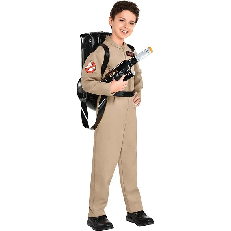 Halloween Ghostbusters Costume Jumpsuit for Adults