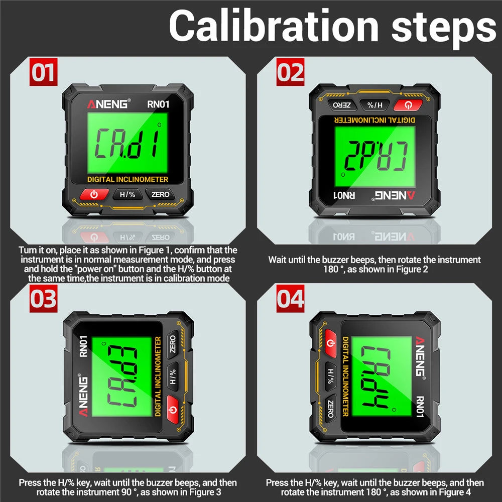 Digital Magnetic Angle Gauge