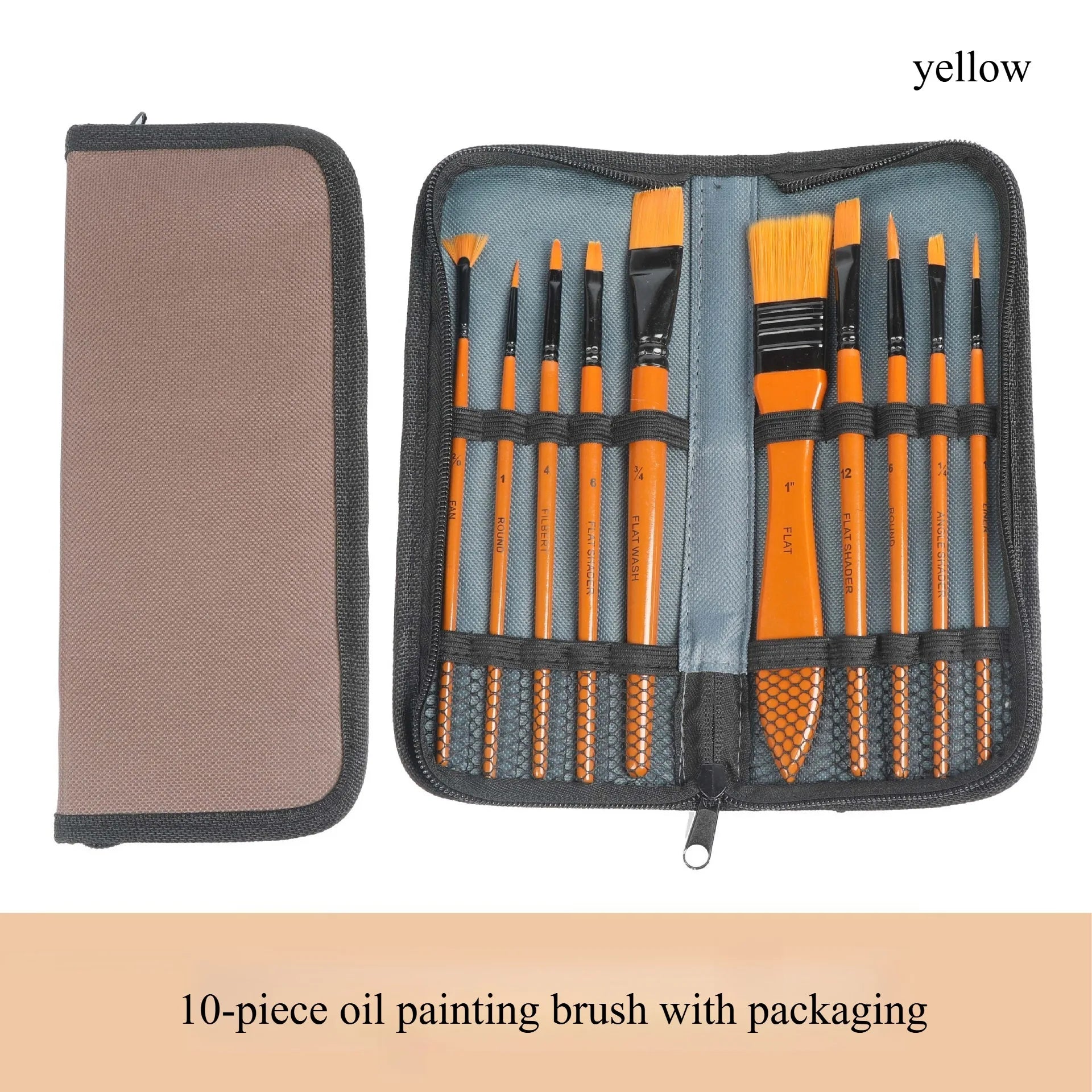 Zestaw ultra-cienkich pędzli do farb akrylowych i detali miniaturowych