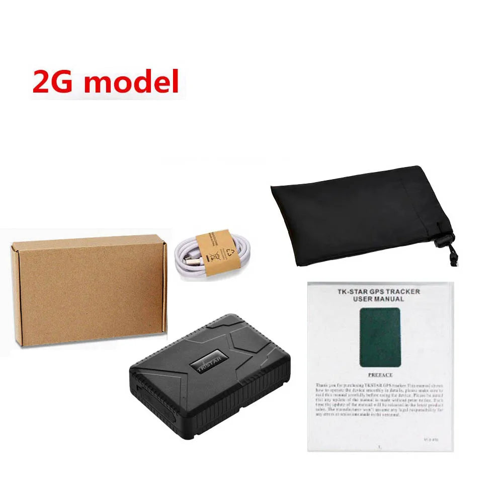 4G Car GPS Tracker   TKSTAR  TK915 GPS Locator 10000mAh Magnet Waterproof IP65 GPS Car Tracker Tamper Alert LIFETIME FREE APP 