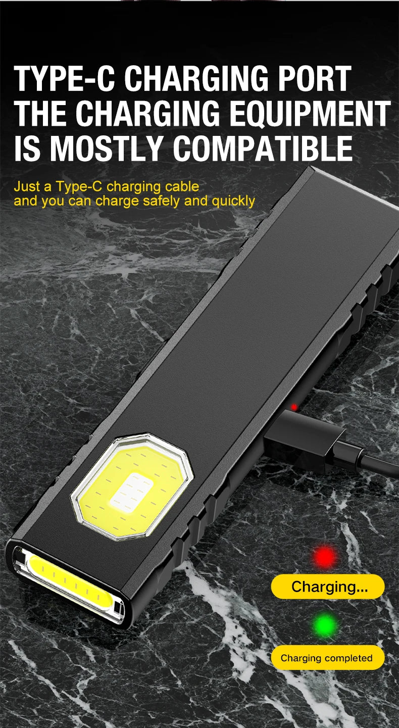 Mini Clip-On Work and Warning Light