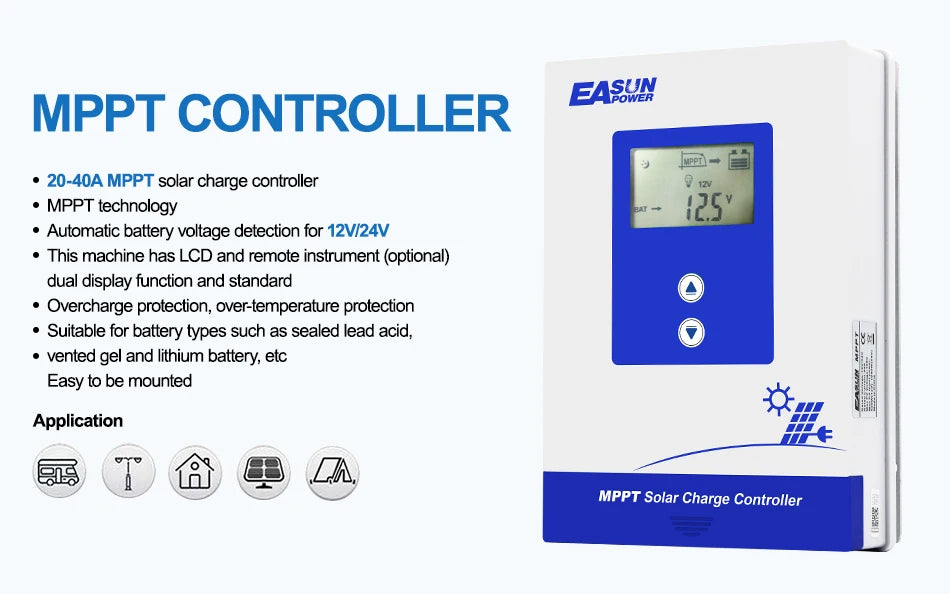 EASUN Power MPPT Solar Charge Controller