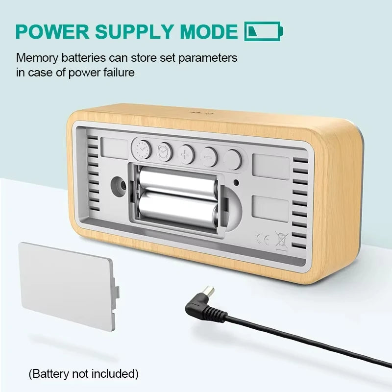 Digital Weather Station and Alarm Clock - Options