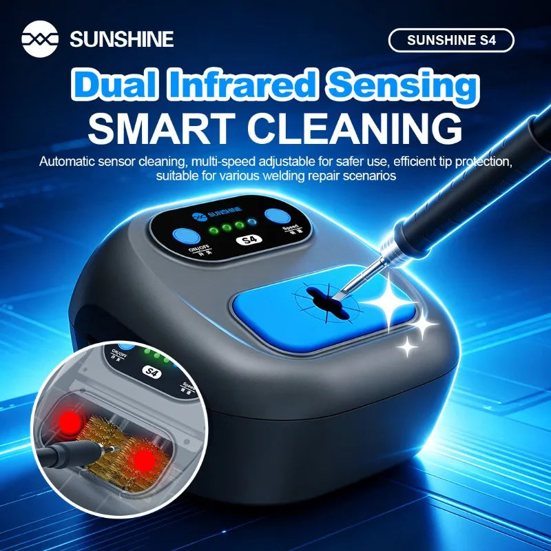 S4 Automatic Soldering Tip Cleaner