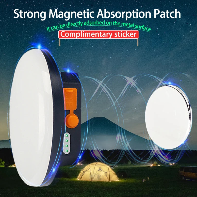 Rechargeable LED Tent Light Portable Emergency Lantern