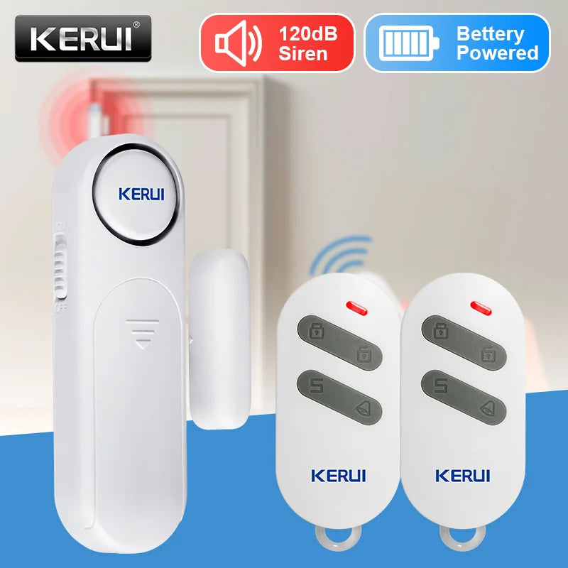 Remote-Controlled Door and Window Alarm Set