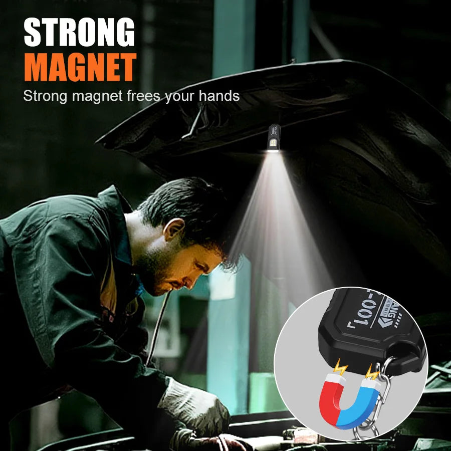 Rechargeable Mini LED and COB Work Light