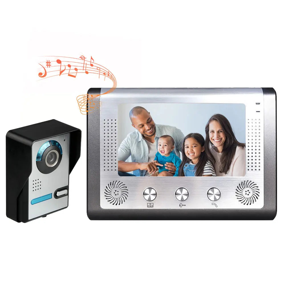 Video Door Intercom Entry System Kit for Secure Home Entry
