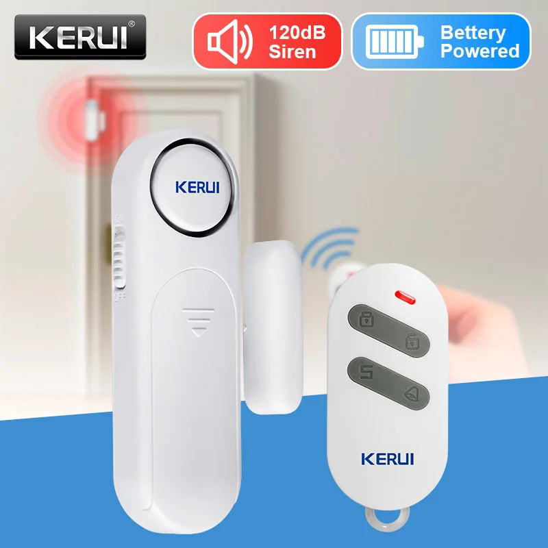 Remote-Controlled Door and Window Alarm Set