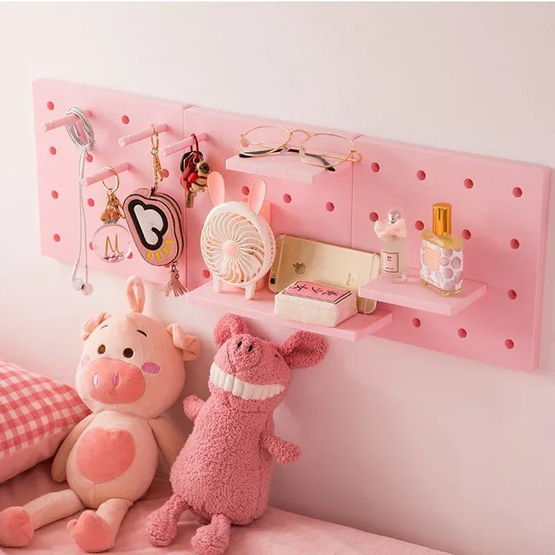 Plastic Pegboard Wall Organiser, Colour Options