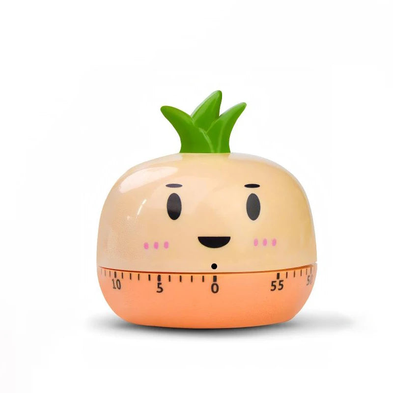 Cartoon Mechanical Kitchen Timer, 55 Minutes
